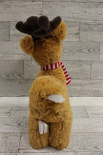 Load image into Gallery viewer, The Manhattan Toy Company 9&quot; Plush Reindeer with Scarf - Used
