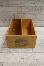 Load image into Gallery viewer, Blue Moon Wooden Crate - 9" x 6" - Used