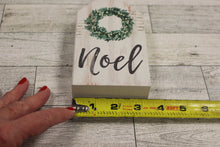 Load image into Gallery viewer, Hobby Lobby Farmhouse Christmas NOEL Wood Sign - New