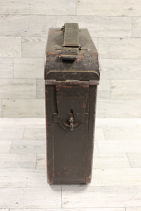 Vintage Military Machine Gun Czech UK59 Ammo Can - Used