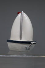 Load image into Gallery viewer, Vintage Lighthouse &amp; Sailboat Mini Salt &amp; Pepper Shakers - Used