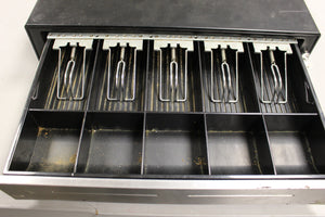 Vendor M8571-03 Cash Drawer with Money Tray Insert & Key - Used
