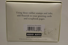 Load image into Gallery viewer, Hero Arts Fancy Flourishes Stamps - Set of 3 - New