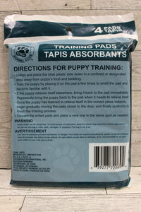 Greenbrier Kennel Club Pet Training Pads - 4 Pack - 22x22 in - New