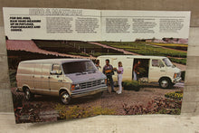 Load image into Gallery viewer, Dodge 1987 Dodge Van Brochure Catalog -Used