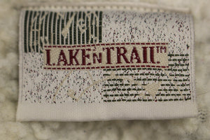 Lake n' Trail Fleece Lined Zip Up Hoodie - Large - Black - Heavy Sweatshirt
