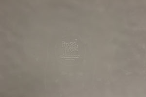 Tinsel and Frost Christmas Plastic Christmas Platter - 18" x 8" - Used