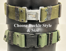 Load image into Gallery viewer, US Army LC-2 Individual Equipment Pistol Belt - Choose Buckle Style &amp; Size