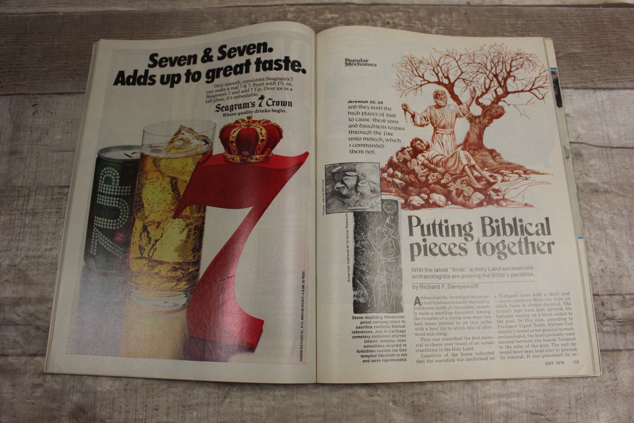 Popular Mechanics Magazine May 1978 -Used – Military Steals