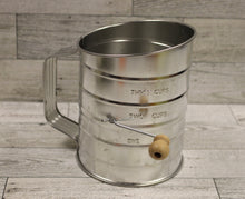 Load image into Gallery viewer, Rotation Sifter with Wood Knob Turn Handle - Used