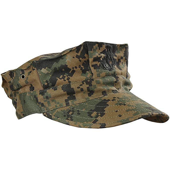 Marine Corp 8-Point MARPAT Woodland Digital Cap - Small - 8405-01-485-4305 - New
