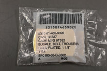 Load image into Gallery viewer, Army Gold Plated Brass Trouser Belt Buckle - 1-1/8" - 8315-01-465-9020 - New