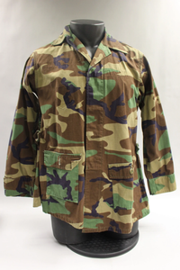 US Military Woodland BDU Blouse / Jacket - Choose Size Small Medium Large - Used