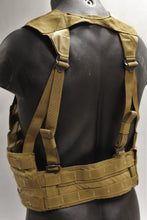 Load image into Gallery viewer, USMC Molle II FLC Fighting Load Carrier Equipment Tactical Vest - Coyote Brown