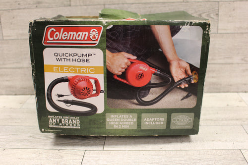 Coleman Electric Quick Pump with Hose - Used