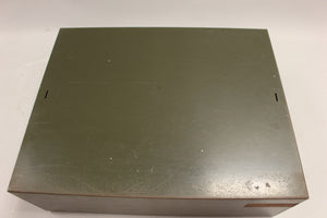 Vintage Steelmaster Metal 2 Drawer 3" x 5" Card File Box - Used