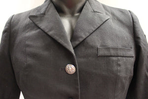 US Navy Women's Black Dress Coat Jacket - Size: 6MP - Used