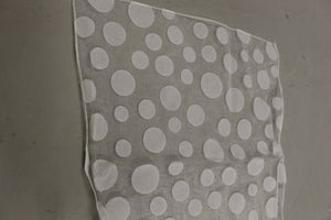 Set of 6 Polka Dot Table Sash/Runner 105" x 12" - Used