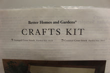 Load image into Gallery viewer, Better Homes &amp; Gardens Gardener's Alphabet Sampler Cross Stitch Kit - New