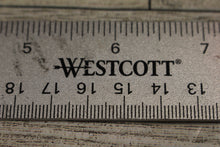 Load image into Gallery viewer, Westcott F15529 Stainless Metal Ruler - Used