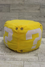 Load image into Gallery viewer, Super Mario Bros. Question Block Plush with Sound - 5 Inch - Used