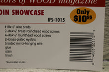 Load image into Gallery viewer, Commemorative Coin Showcase Woodworking Plans - New