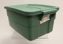 Load image into Gallery viewer, Rubbermaid Roughneck Storage Box - 3 Gal / 11.3 L - Green - Used