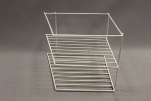 Kitchen 3 Tier Wire Corner Plate Storage Stand - Used