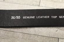 Load image into Gallery viewer, Wrangler Worn Black Leather Belt - Size: 36 - NWOT