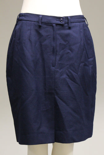 AF Air Force Dress Blue Women's Skirt - Straight - Hemmed - 8 Misses Reg - Used