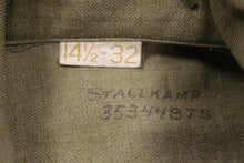 Load image into Gallery viewer, WWII US Army M1937 M37 Wool Button Up Shirt - 14.5 x 32 - Used