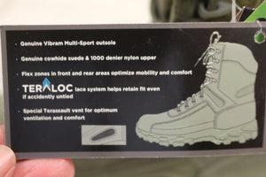 Terassault Sage Green Combat Boots - Size: 5.5W - Sage - New