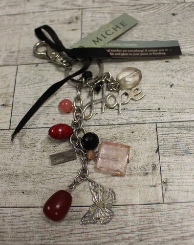 Miche Hope Purse Charm Keychain -Great for Diaper Bags Totes Keys - New