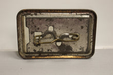 Load image into Gallery viewer, 1946 State of Ohio Female Fishing License + Metal Badge Pin Holder Vintage Frame
