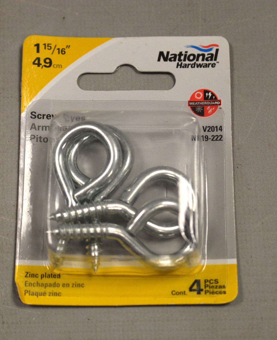 National Hardware Screw Eyes - 1-15/16