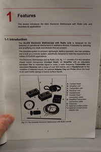 Allen Electronic Stethoscope with Radio Link - 00-621-001 - Listening Device