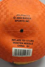 Load image into Gallery viewer, Vintage 2004 Baden Rubber 8 Inch Halloween Jack-O-Lantern Pumpkin Ball