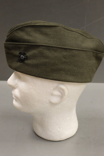 US Marine Corp Men's Garrison Cap - Size: 7 - 8405-01-279-7657 - Used
