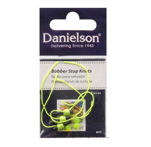 Danielson Bobber Stop Knots - Pack of 3 - New