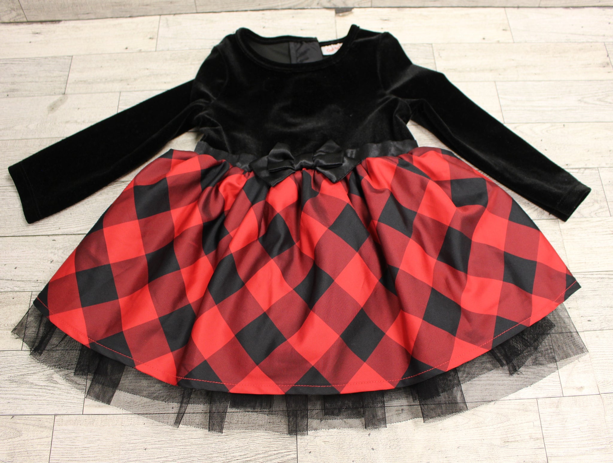 Cat & Jack Girls Plaid Christmas Dress - 12 Months - Used Military Steals and Surplus Cat & Jack Girls Plaid Christmas Dress - 12 Months - Used Military Steals and Surplus