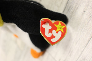 TY Beanie Baby Waddle Penguin - 1995 - Used