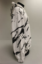 Load image into Gallery viewer, Kliegou Black and White Tie Dyed Hoodie - XL - Used