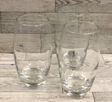 Load image into Gallery viewer, Set of 3 Old Fashion Whiskey Beer Drinking Glasses - Clear - Used