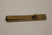 Load image into Gallery viewer, Initials JDS Tie Clasp - Gold Tone - Used