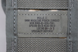 Molle II ACU 9mm Magazine Pouch (Single) - 8465-01-524-7361 - Used
