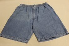Load image into Gallery viewer, Active Joe Men's Blue Jean Shorts - Pull On - Large - Used