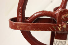 Load image into Gallery viewer, Durbin Durco 10" Cast Iron Pulley Well Wheel - 13405 - Red - New