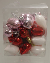 Load image into Gallery viewer, Valentine's Tree 2" Heart Shaped Ornaments - Set of 23 - New