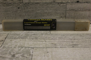 Gorilla 8" Premium Scraper Blades - 20107 - Set of 9 - New