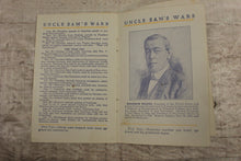 Load image into Gallery viewer, Uncle Sam's Wars From Lexington to Picardy Booklet -Used